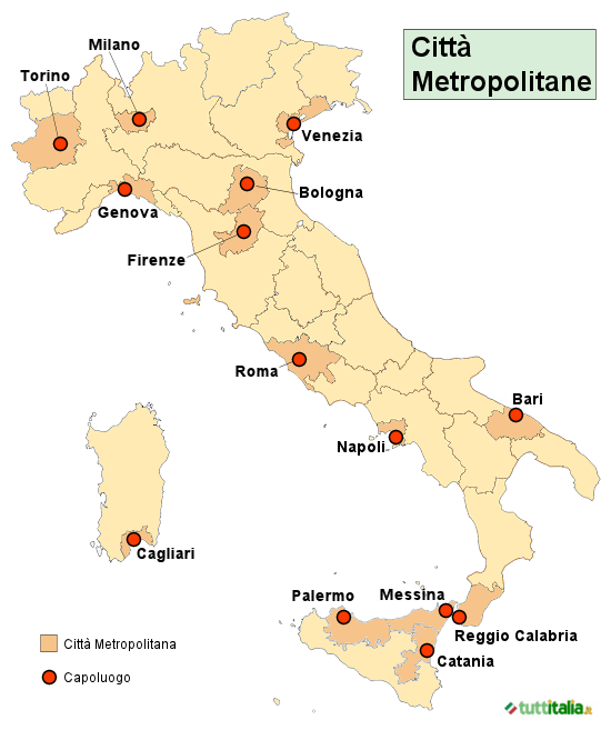 Cartina Italia Con Province E Citta Metropolitane Cartina Italia Con Province E Citta Metropolitane